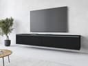 Home affaire Lowboard Vera Schwarz mit LED-Beleuchtung Bild 2