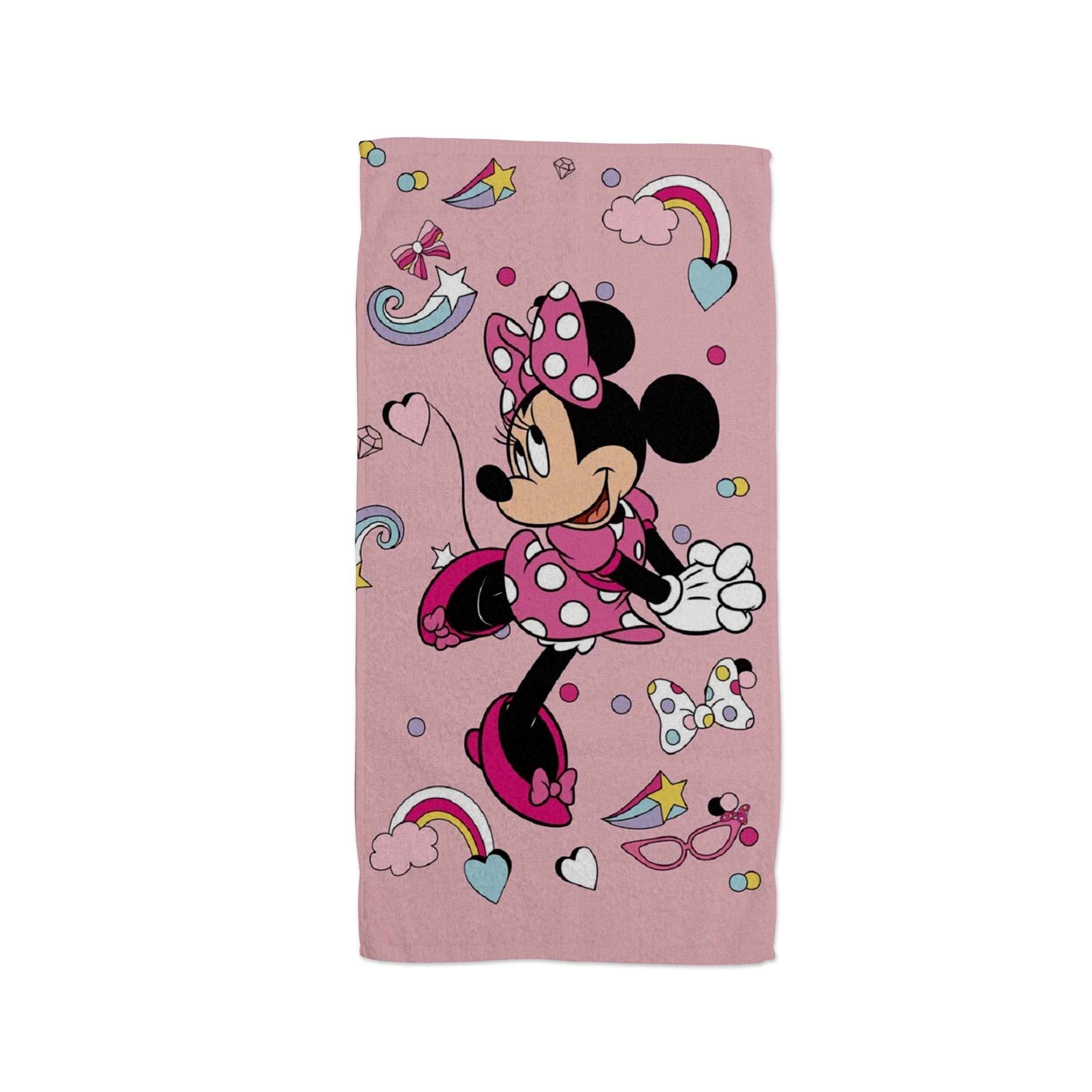 Disney Minnie Mouse Strandtuch Weich Saugstark 70x140 cm - Bild 2