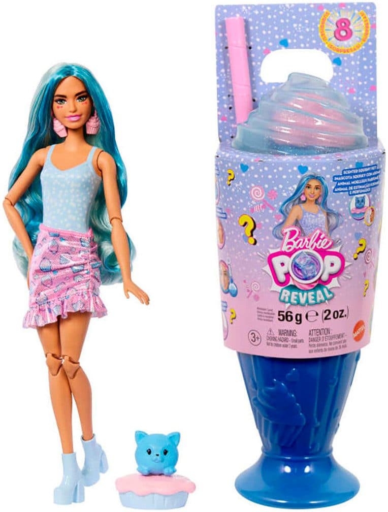Barbie Anziehpuppe Pop! Reveal Treats Serie - Blaue Puppe - Bild 2