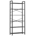 VASAGLE Bücherregal Standregal 120/153/186 cm 4/5/6 Ebenen Bild 2