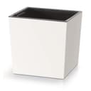 Prosperplast Blumentopf Urbi Square Low 2in1 mit Innenkübel Weiß Bild 2