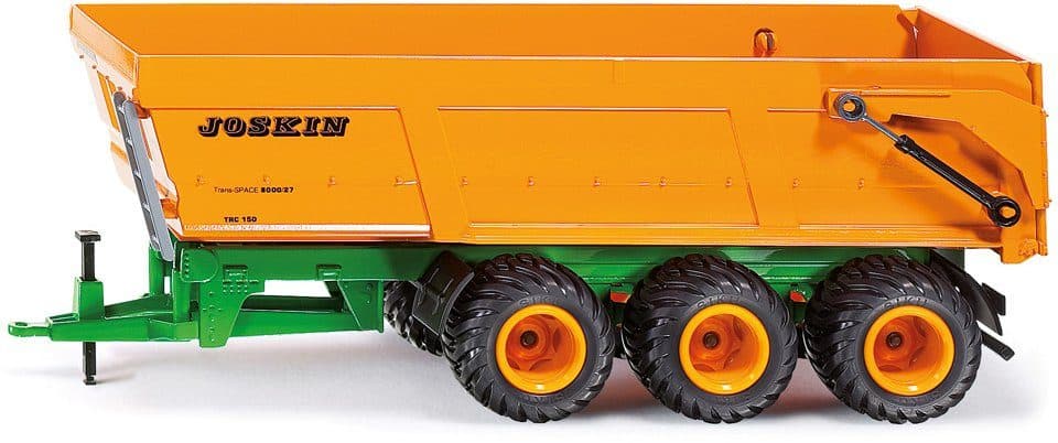 SIKU Farmer Joskin Dreiachs-Muldenkipper 1:32 Orange - Bild 2