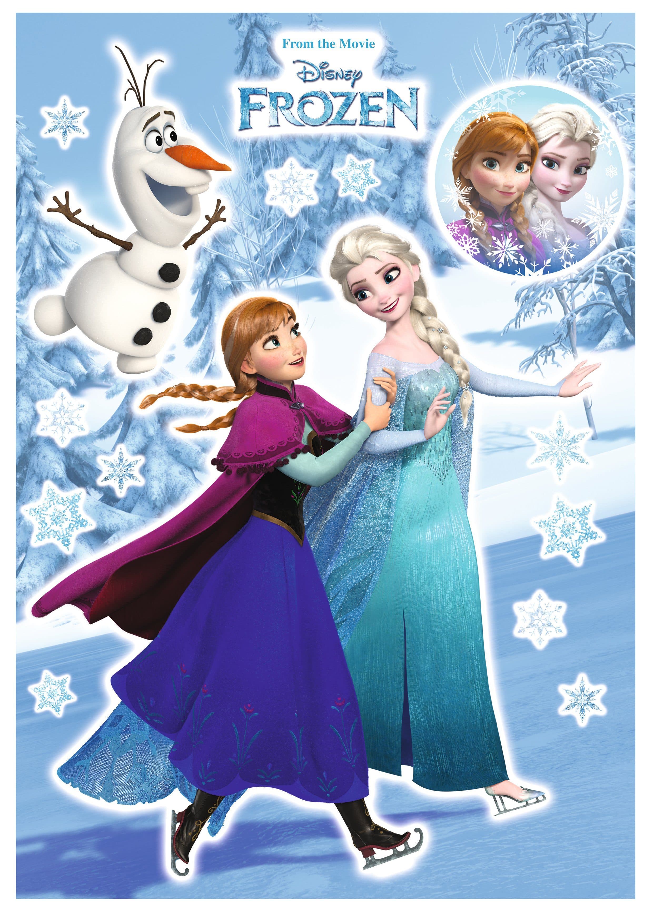 KOMAR Wandtattoo Anna und Elsa Disney Kinderzimmer - Bild 2