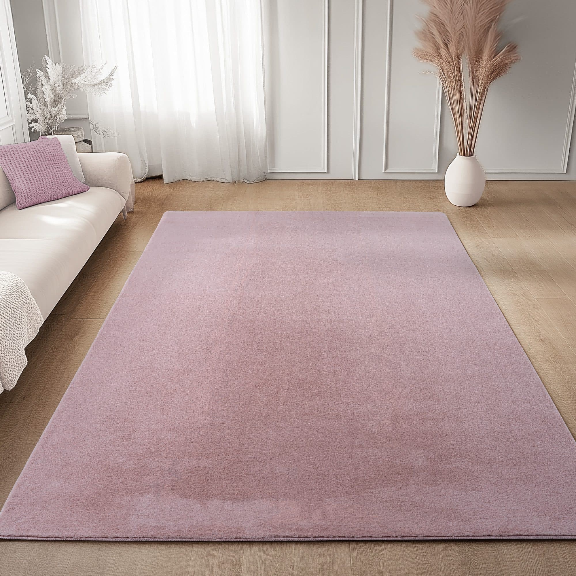 Carpettex Veloursteppich Unicolor Einfarbig - Bild 2