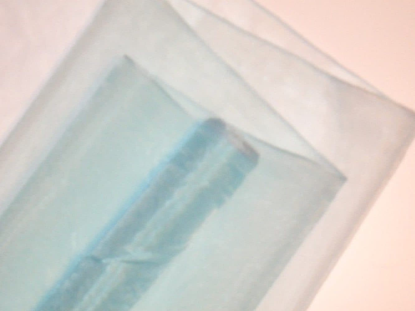 Gasper Tischläufer 1 Rolle ORGANZA Dekostoff 40cm/3m Hellblau