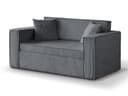 Beautysofa Schlafsofa Dave II Grau mit Relaxfunktion und Bettkasten Bild 2