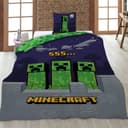 AY!Max Kinderbettwäsche Minecraft Wende Set 2 tlg. Bunt Bild 2