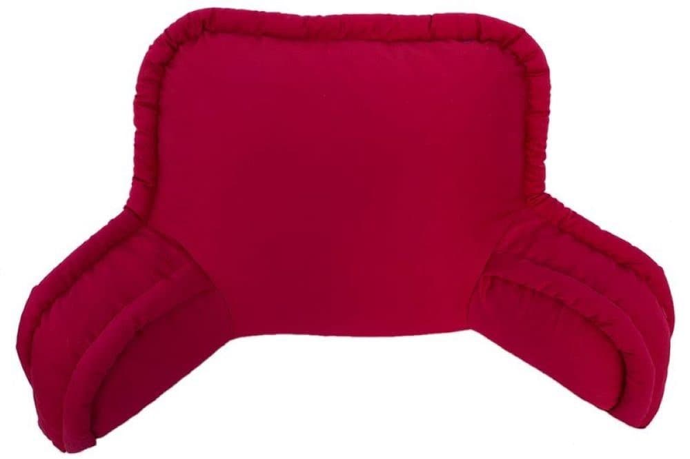 Kühnemuth Sitzkissen mit Armlehne Rot Ergonomisches Rückenkissen