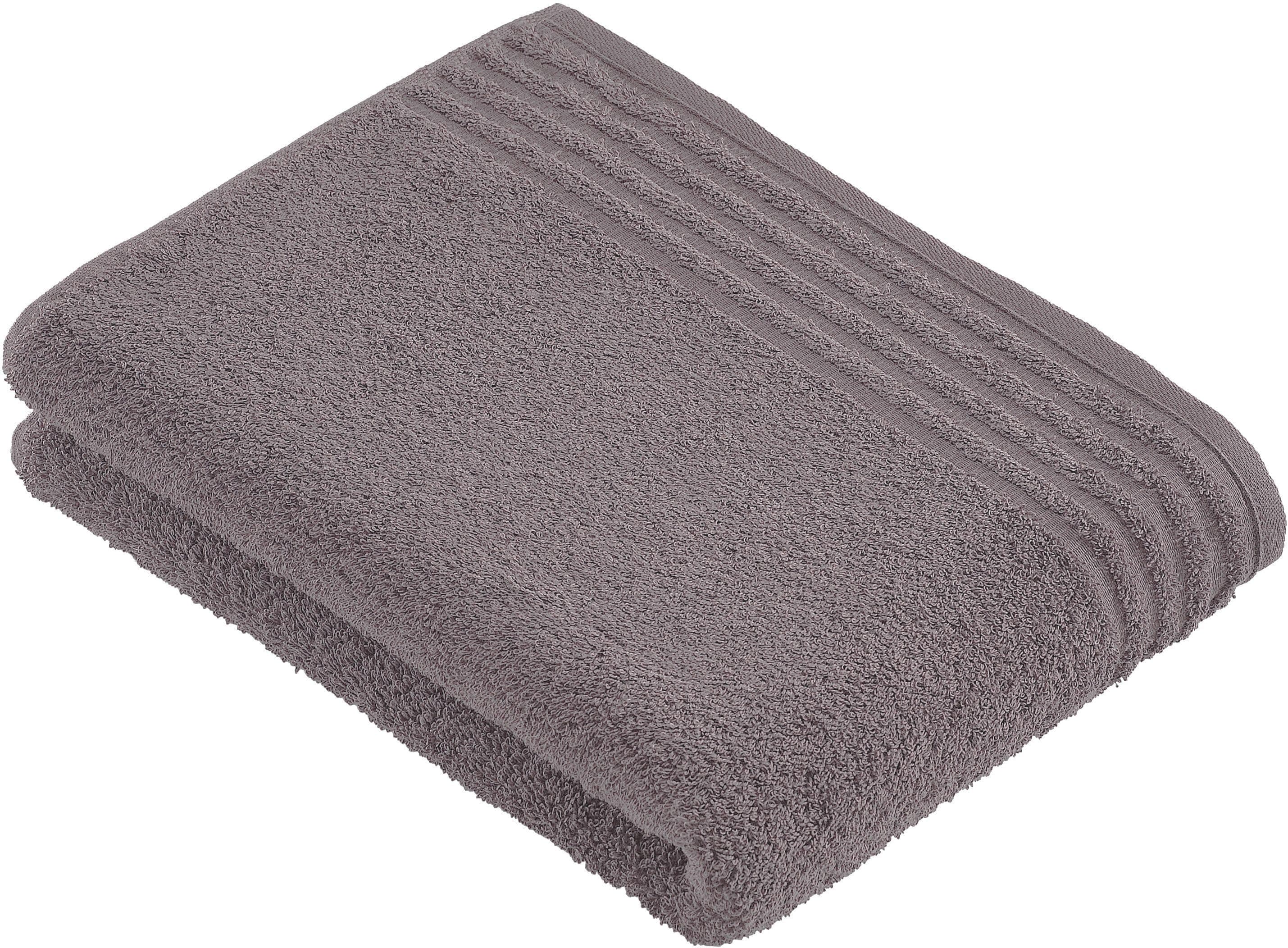 VOSSEN Saunatuch Vienna Style Supersoft Grau Walkfrottee - Bild 2