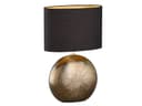 FISCHER & HONSEL LED Nachttischlampe 53cm Schwarz Gold Keramik Bild 2