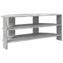 vidaXL TV-Schrank Eckbank Beton Grau Bild 2