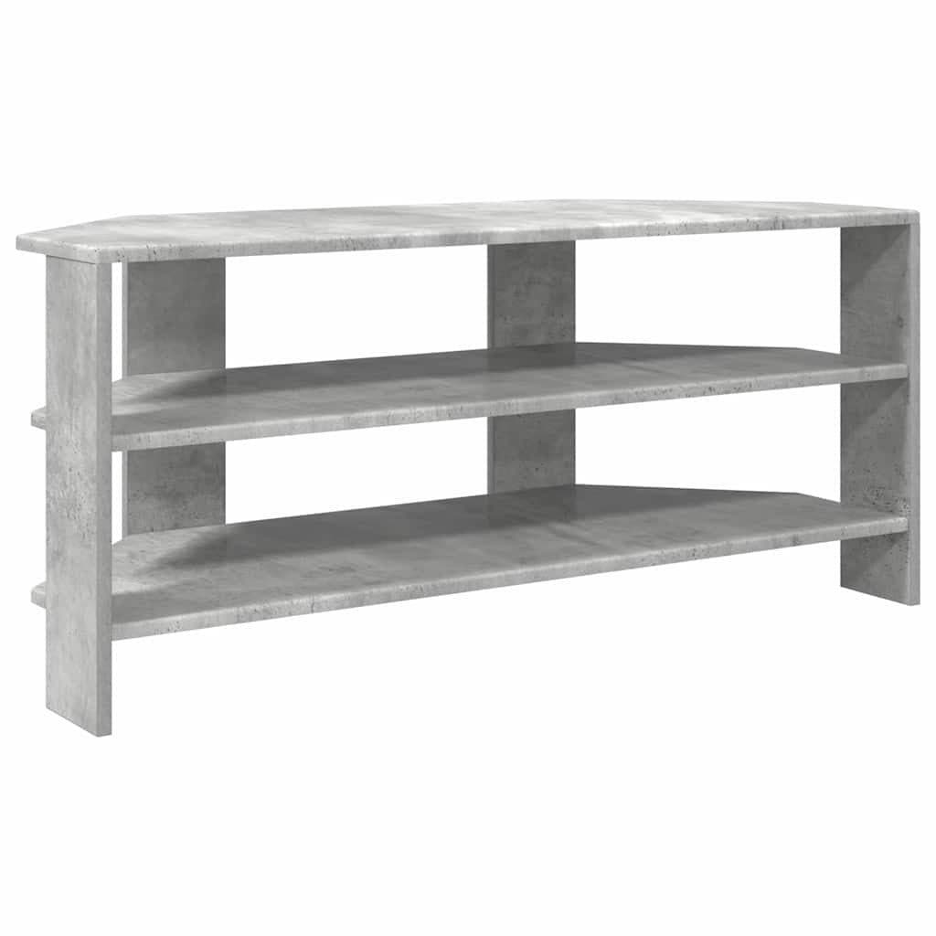 vidaXL TV-Schrank Eckbank Beton Grau - Bild 2