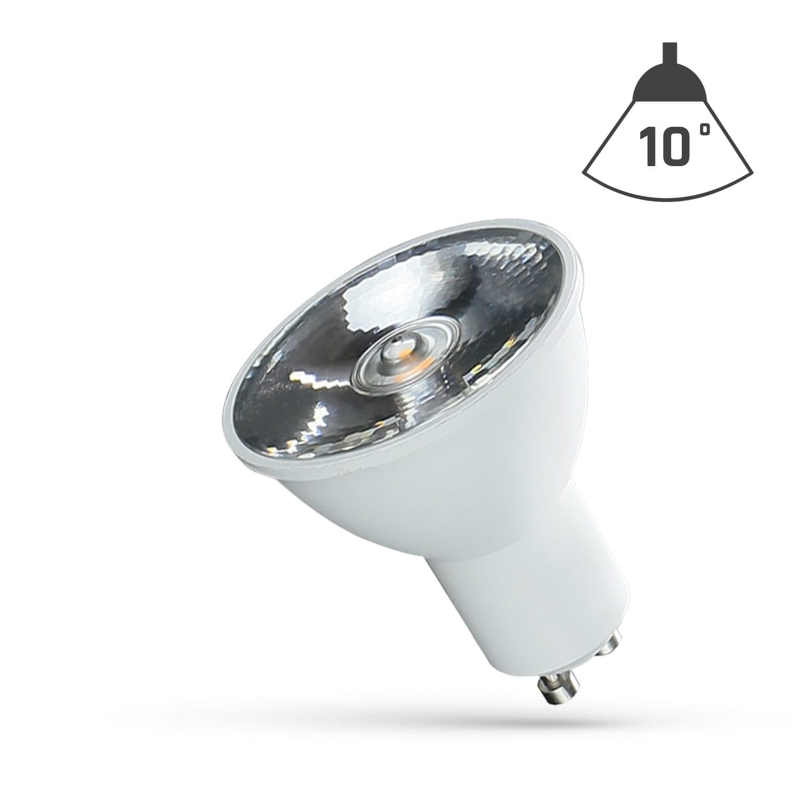 Spectrum LED-Leuchtmittel LED GU10 6W Warmweiß 350lm
