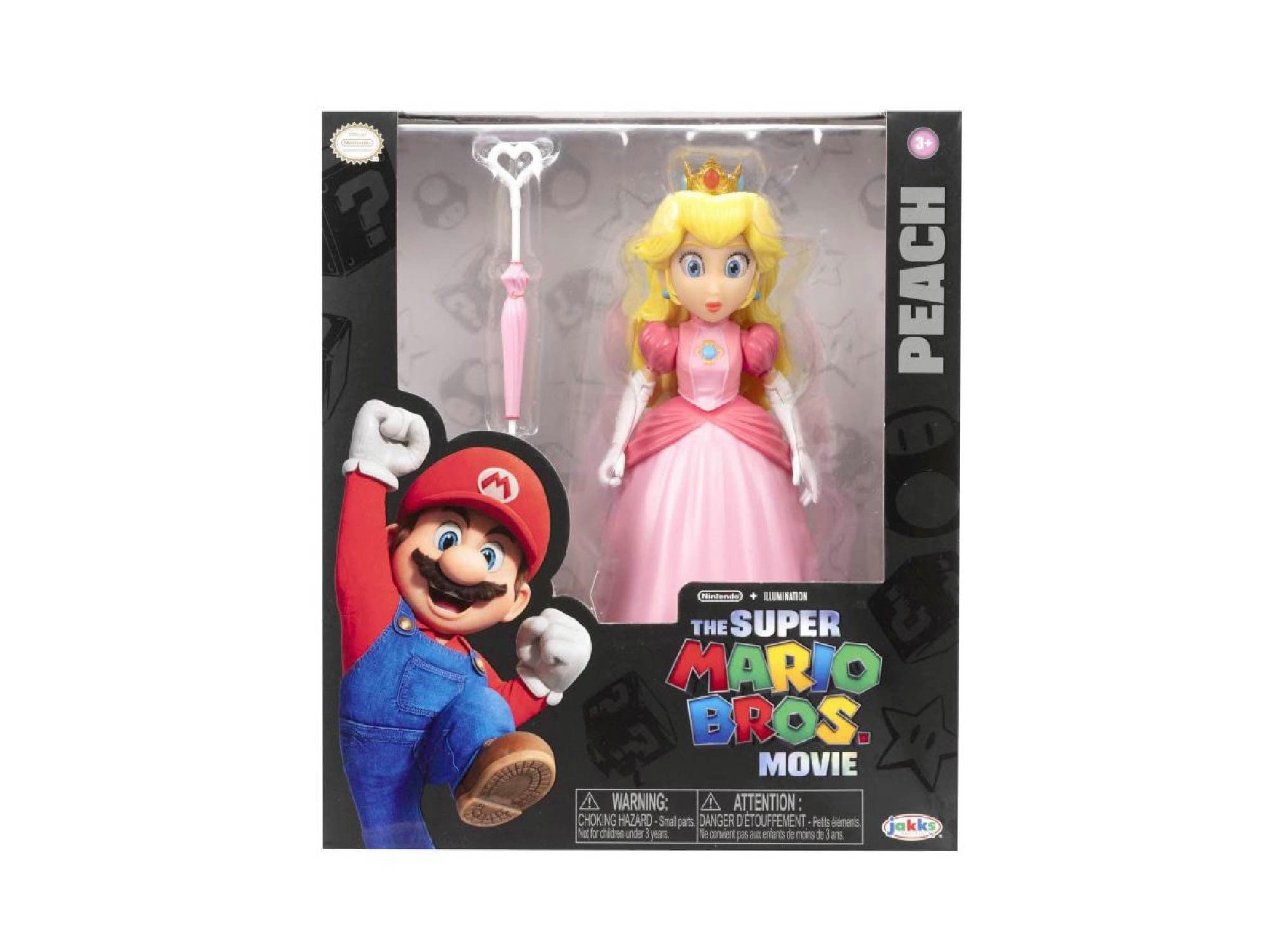 Super Mario Actionfigur Nintendo Super Mario Movie Peach Figur - Bild 2