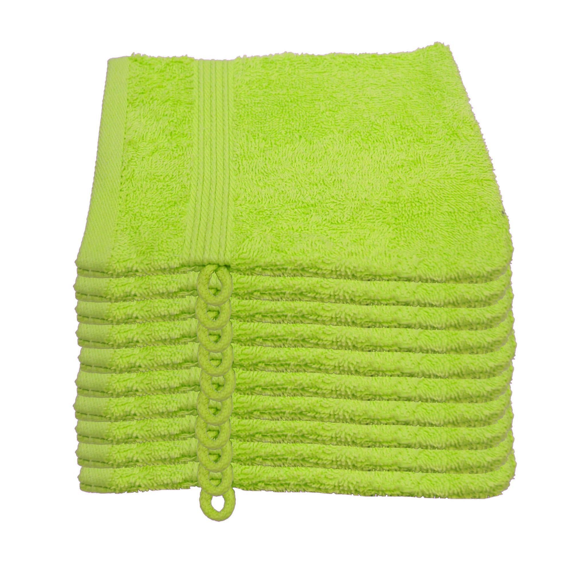 Julie Julsen Waschhandschuh Limette 10-Stk.