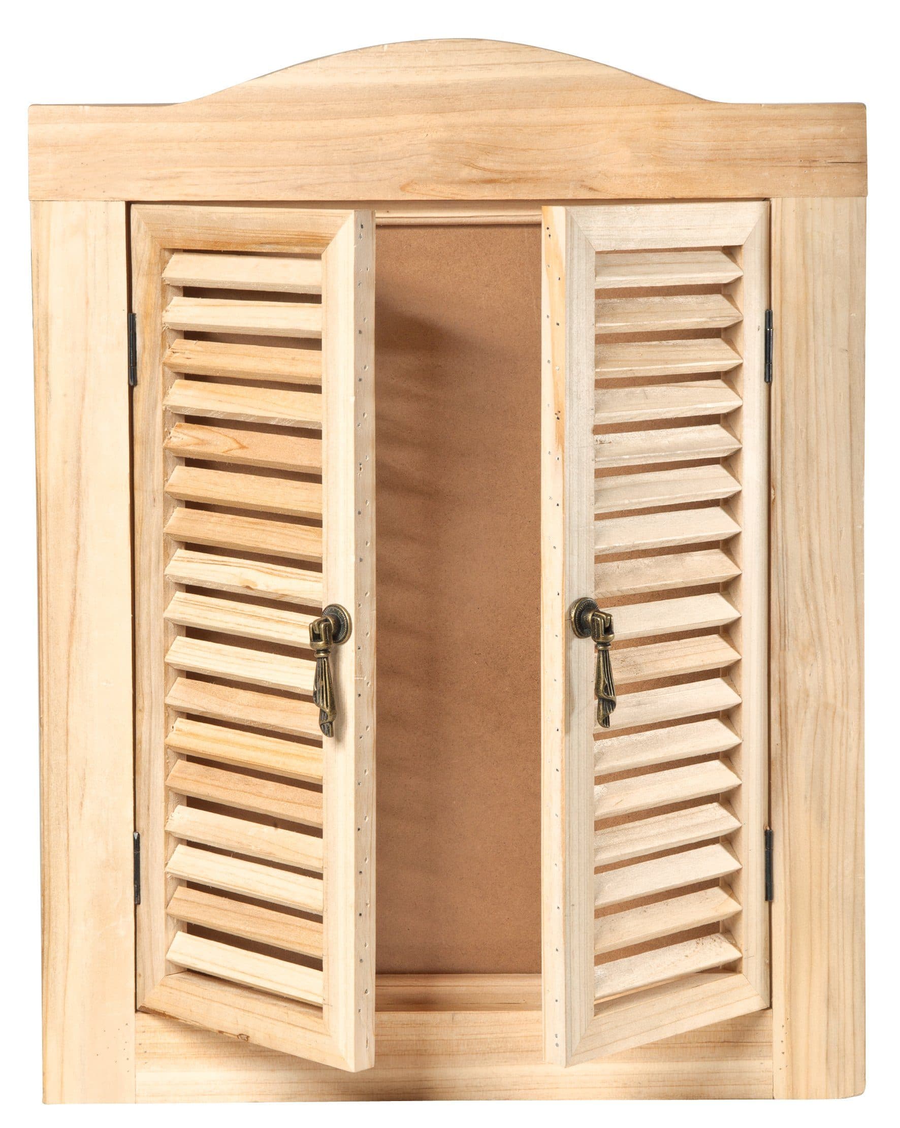 VBS Wandtafel Fensterladen MDF-Holz Dekoobjekt