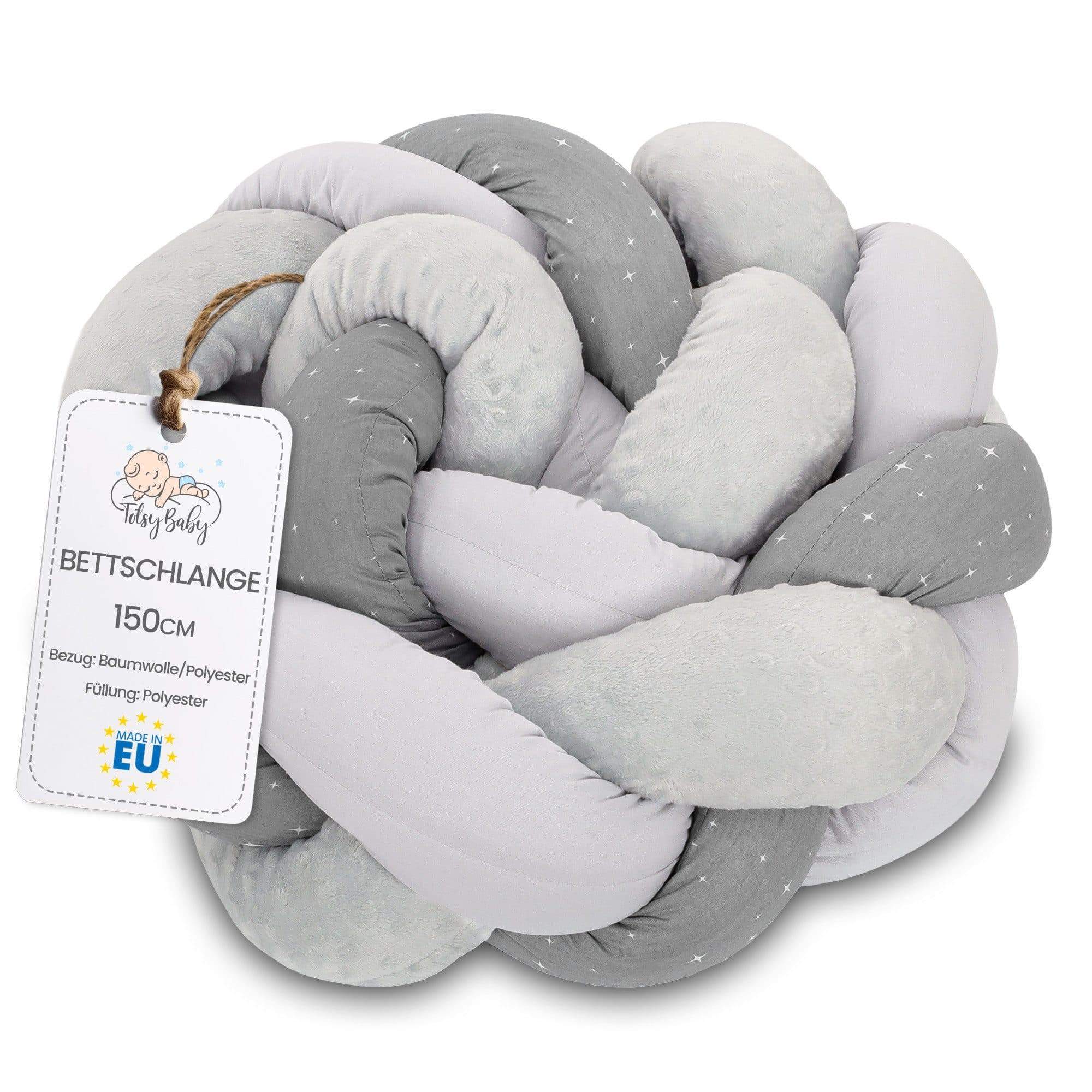 Totsy Baby Bettnestchen Bettumrandung fürs Babybett - Bild 2