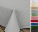 Beautex Tischdecke Grau Fleckenabweisend Bügelfrei Leinenoptik Bild 2