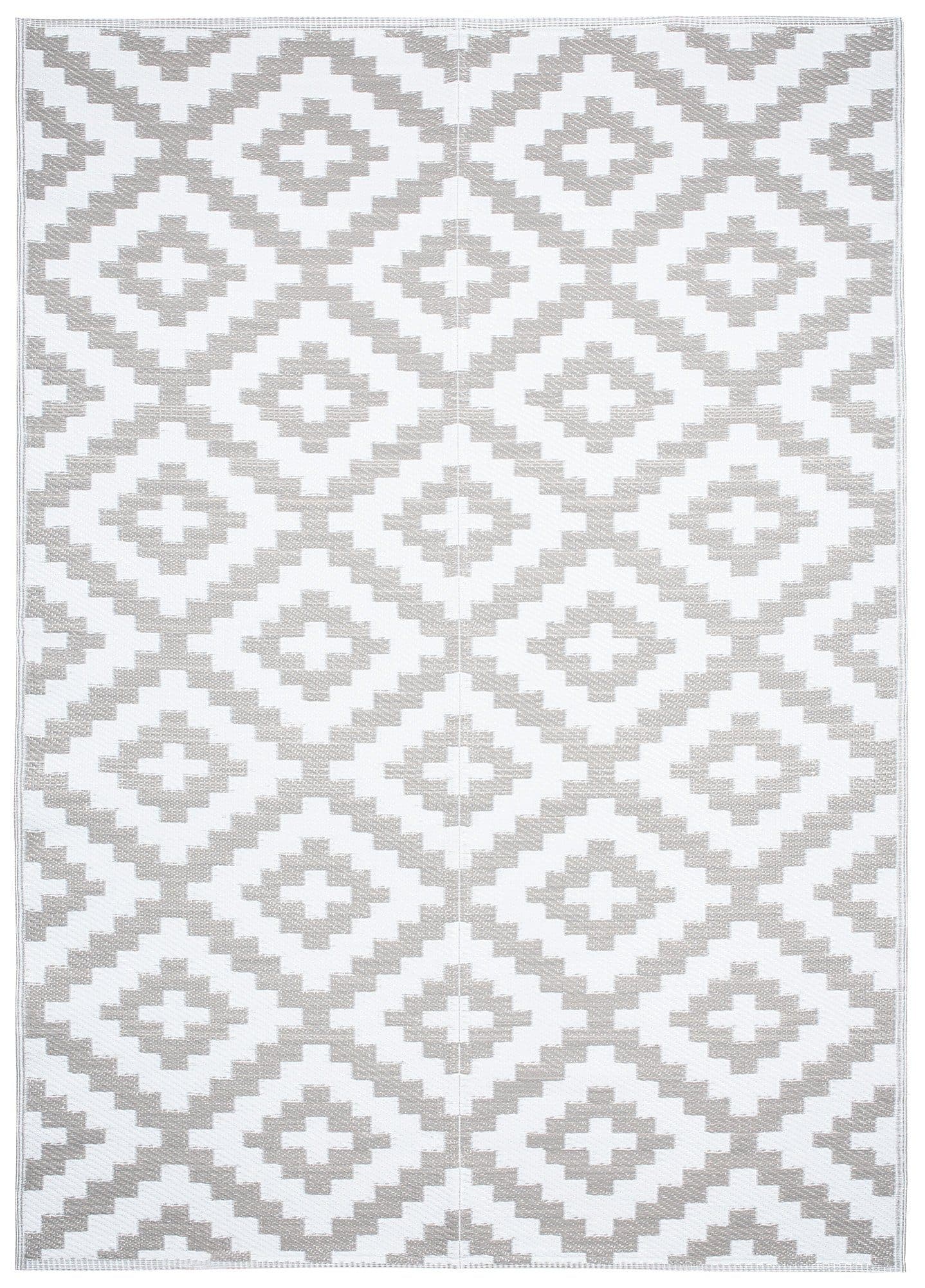 Tapiso Outdoorteppich IBIZA Grau Modern Wasserdicht - Bild 2