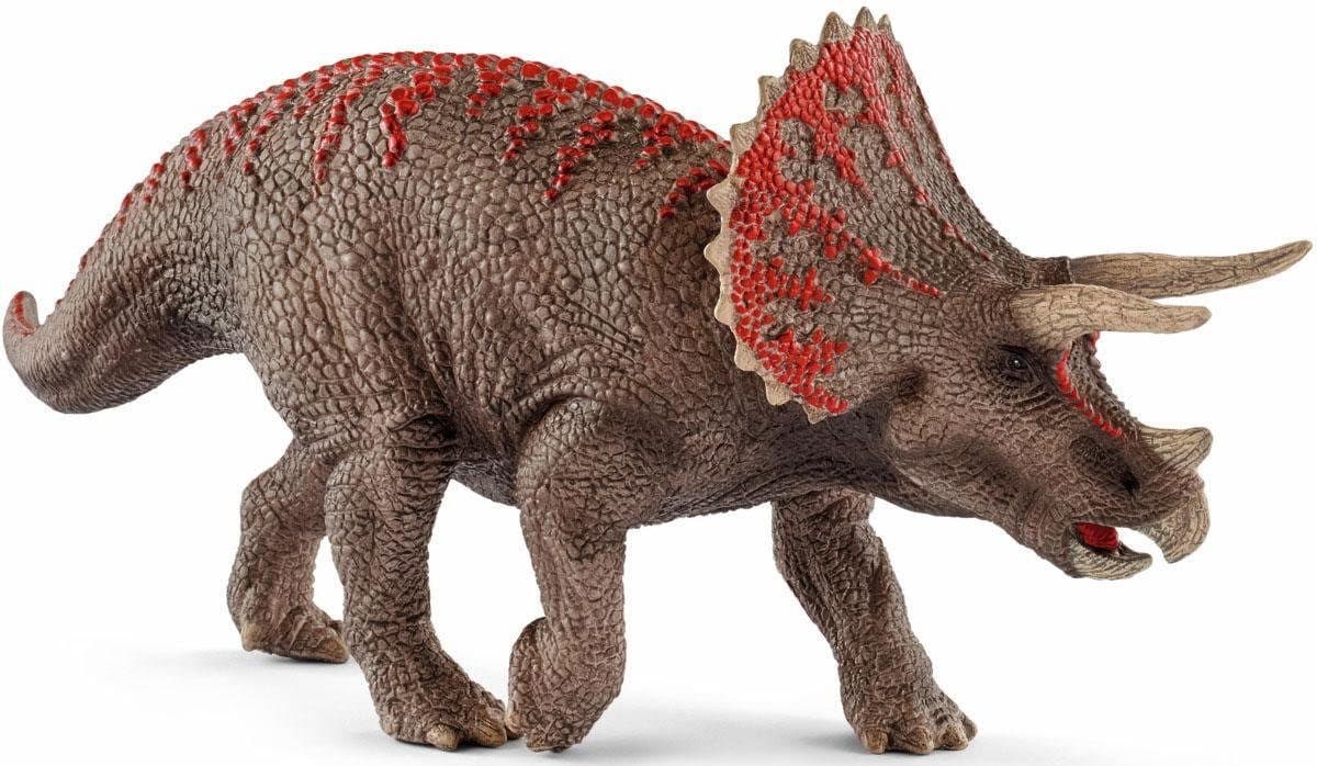 Schleich Triceratops Spielfigur Braun Dinosaurier 21cm - Bild 2