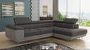 Sofnet Ecksofa Caris mit Schlaffunktion und Bettkasten, Webstoff 'Sawana' Bild 2