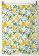 Ambiente® Geschirrtuch 2-tlg. Mediterranean lemons Gelb Baumwolle Bild 2