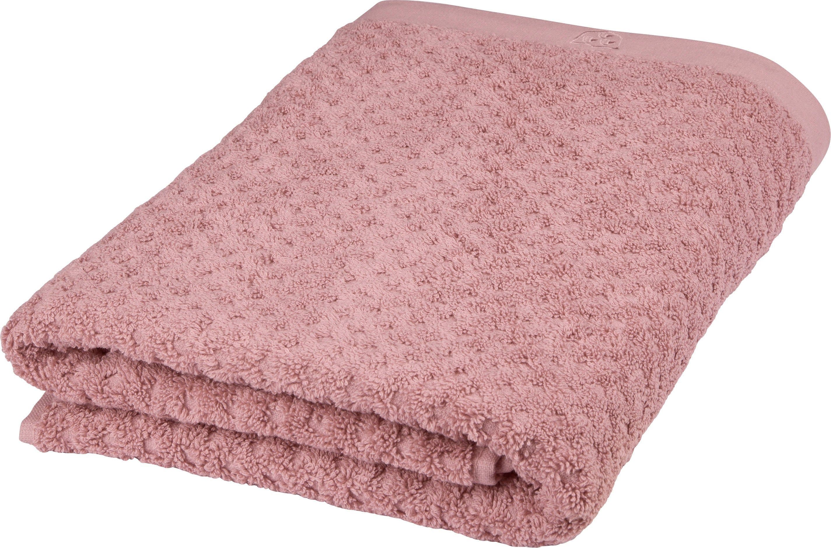 ROSS Harmony Duschtuch Altrosé 100% Baumwolle Frottier - Bild 2