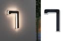 Moderne Außen-Wandleuchte in Schwarz Bild 2