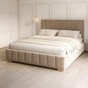 FDM Polsterbett DENTON Modern mit Bettkasten Paris-Velours Bild 2