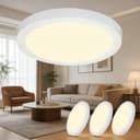 ZMH LED Deckenleuchte 23cm Weiß Modern 18W Bild 2