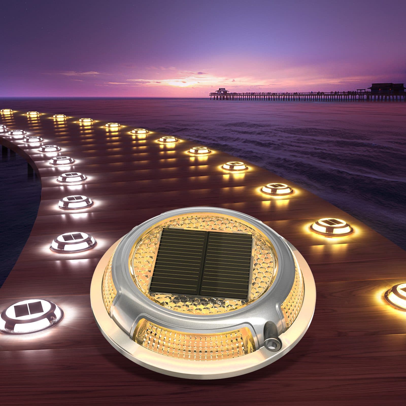 Quntis LED Solarleuchte 4/8 Stück Warmweiß - Bild 2