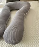 Loolay Stillkissen TYP A Grau WaffelPique Baumwolle XXXL Bild 2