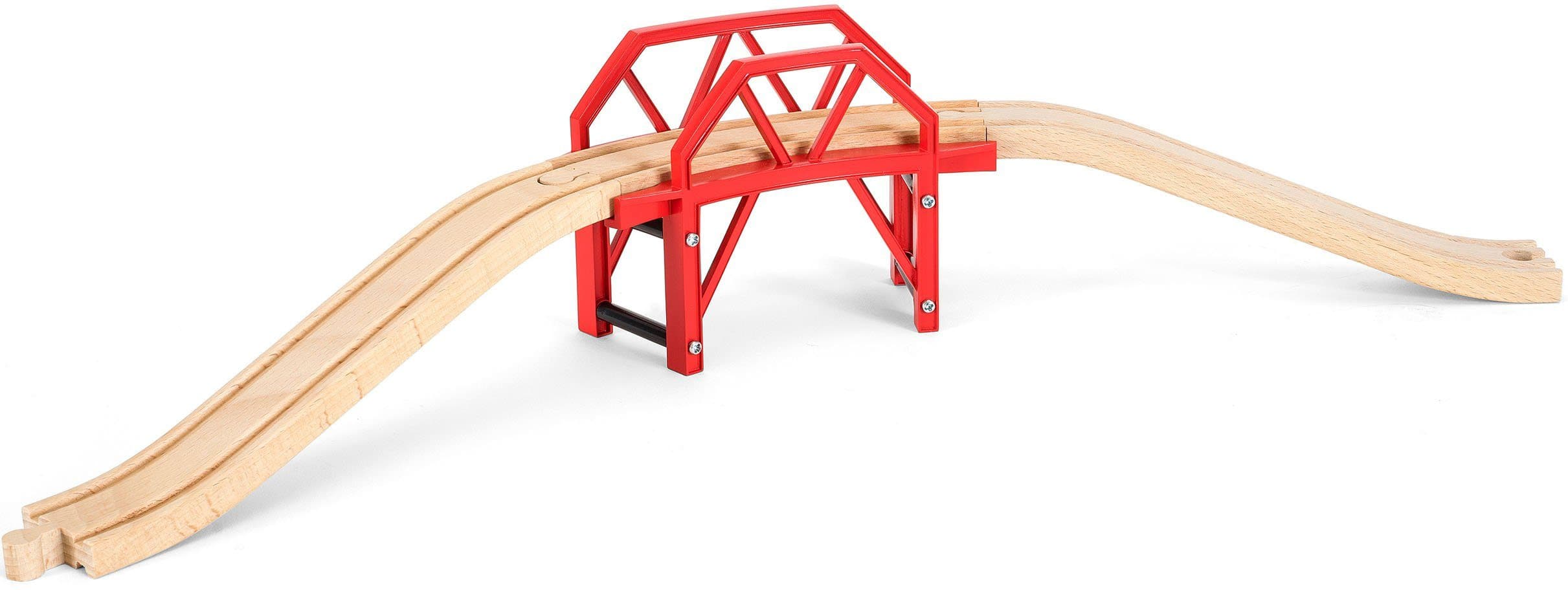 BRIO® Spielzeugeisenbahn-Brücke Bunt mit Auffahrten - Bild 2