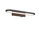 TRIO Leuchten LED Wandleuchte Oval Schwarz Matt mit Schalter Bild 2