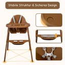 Yalion Kinderstuhl mit Tablett Höhenverstellbarer Baby Chair 6-36M Bild 2