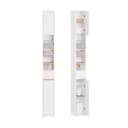 SoBuy Hochschrank BZR34 Badschrank schmal wasserabweisend Bild 2