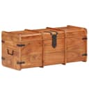 vidaXL Aufbewahrungsbox Truhe Massivholz Bild 2