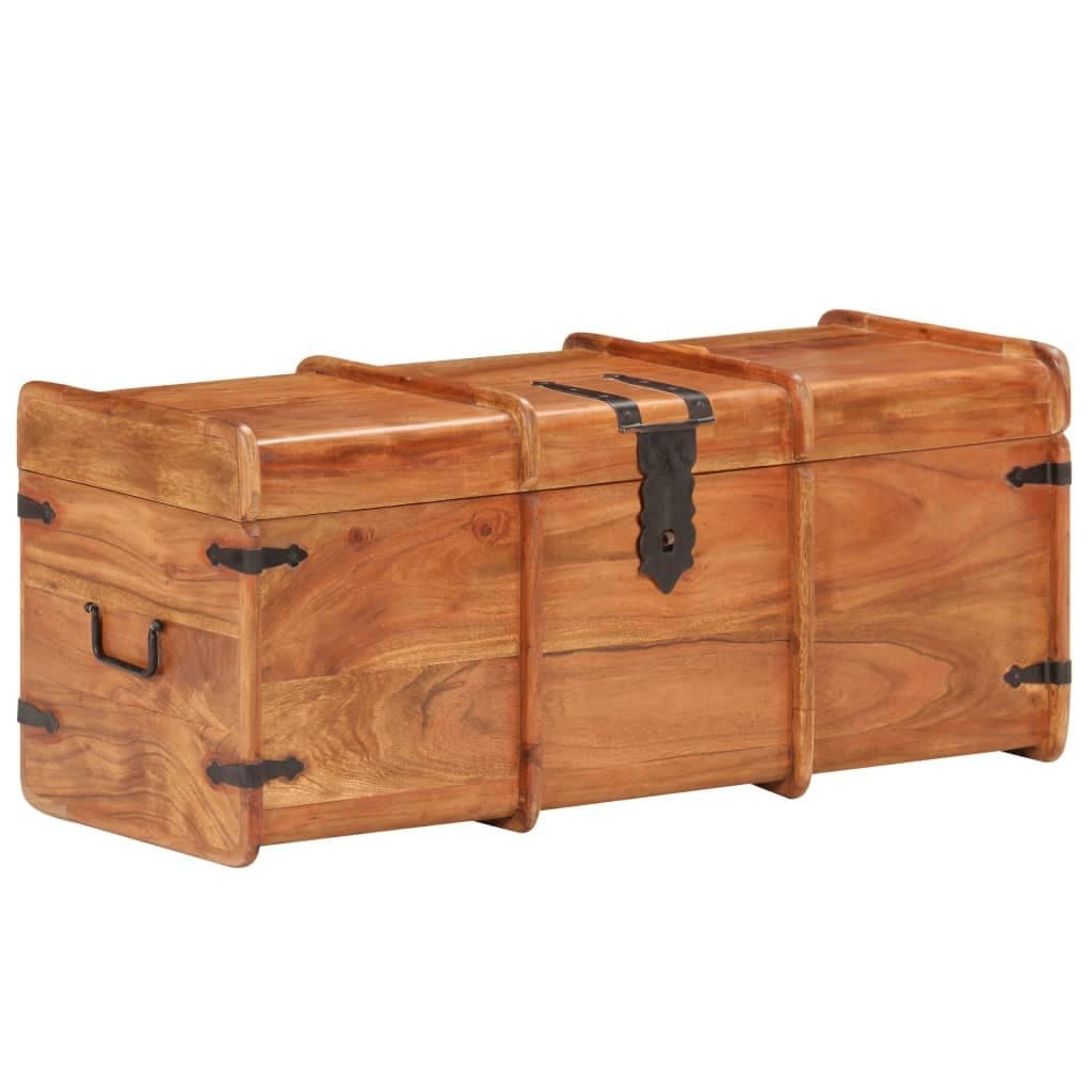 vidaXL Aufbewahrungsbox Truhe Massivholz - Bild 2