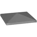 MC Star Pavillon-Ersatzdach 3x3m wasserdicht grau Oxford-Stoff Bild 2