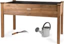 needs&wants Hochbeet aus Holz Dunkel-braun XL Bild 2