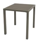 TPFGarden Gartentisch CORBY Grau Silber Stahl Kunstholz Bistrotisch Bild 2