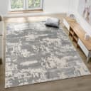 Carpetilla Designteppich Grau Modern Kurzflor Rechteckig Bild 2