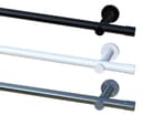 Garduna Gardinenstange Ø 20mm Metall 1-laufig Bild 2
