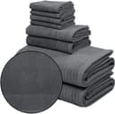 OTTO HOME Handtuch Set Sanremo Premium 8-tlg. Anthrazit 100% Baumwolle Bild 2