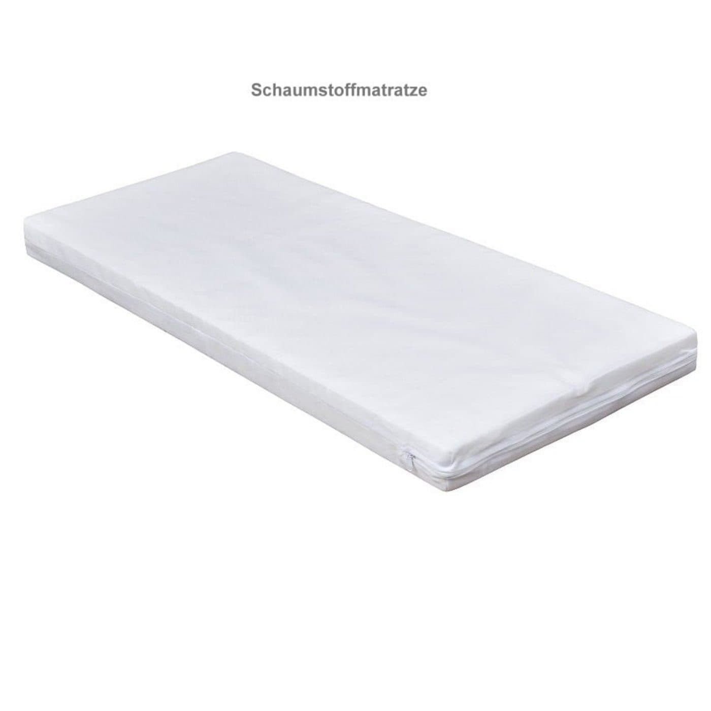 Baby-Delux Babymatratze Schaumstoff Weiß 60x120 cm