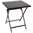 DEGAMO Gartentisch ASCIANO Metall anthrazit Kunstholz grau Bild 2