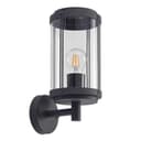 Lindby Außen-Wandleuchte Ojali Metall Schwarz IP44 1x15W Bild 2