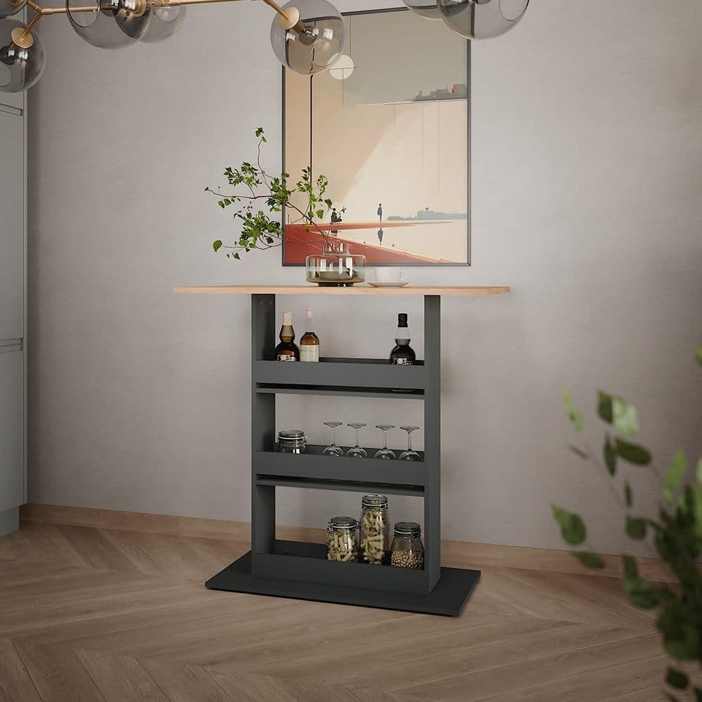 Vicco Bartisch Repose Goldkraft Eiche/Anthrazit - Bild 2