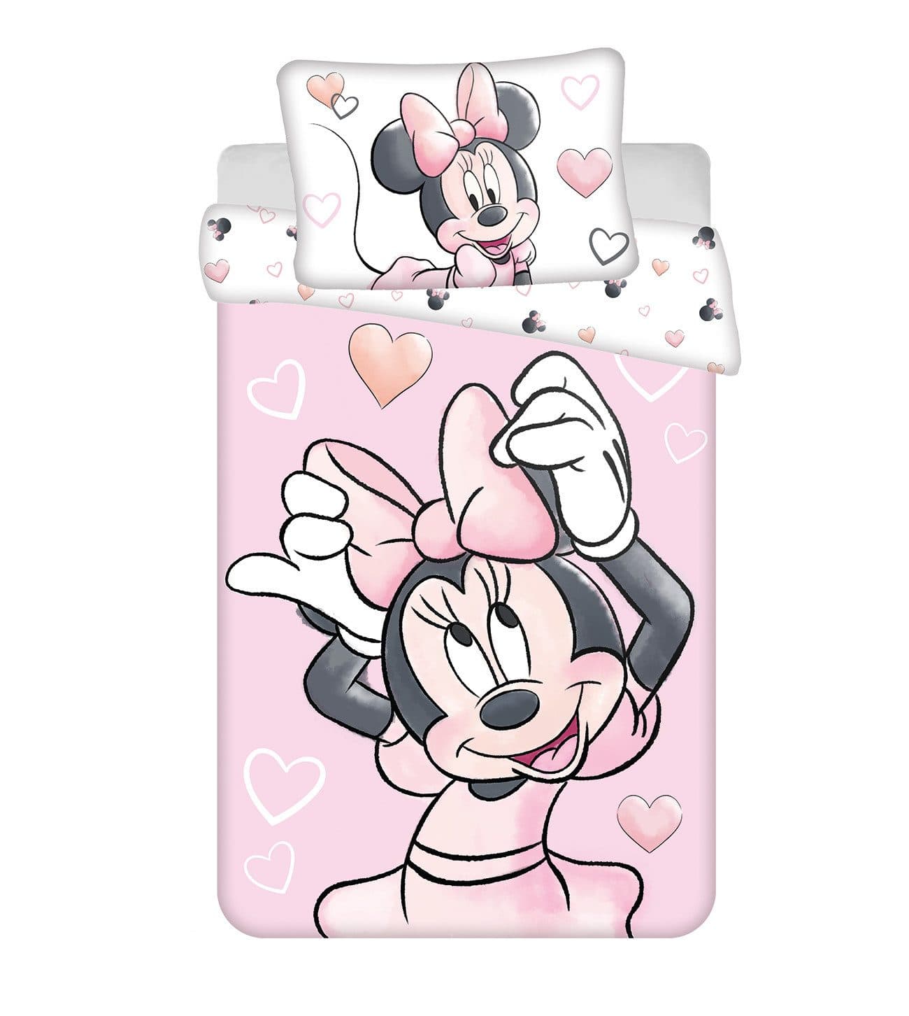 Disney Minnie Mouse Babybettwäsche 2-tlg. Baumwolle Blush Pink - Bild 2