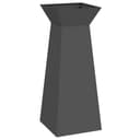 vidaXL Blumentopf Säulen Pflanzer Schwarz Modern Bild 2